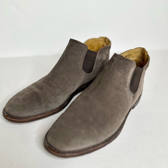 Trask Boots Allison Chukka Brown Suede Comfort Round Toe 7M - Picture 1 of 13